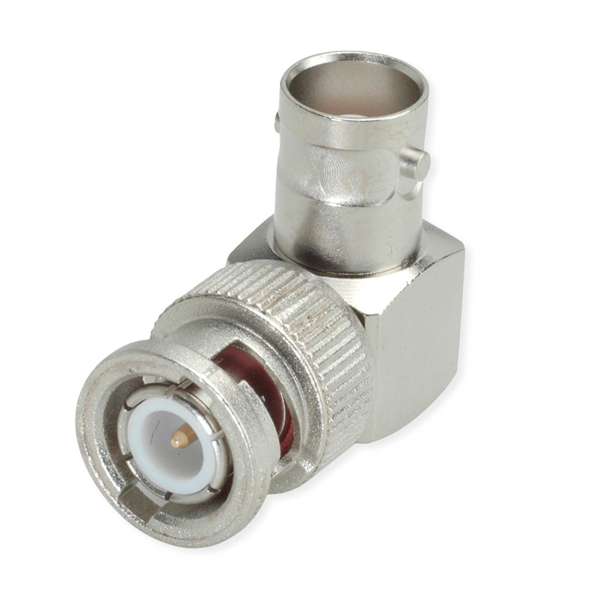 TELEGÄRTNER BNC-Verbinder 50 Ohm gewinkelt Stift / Buchse