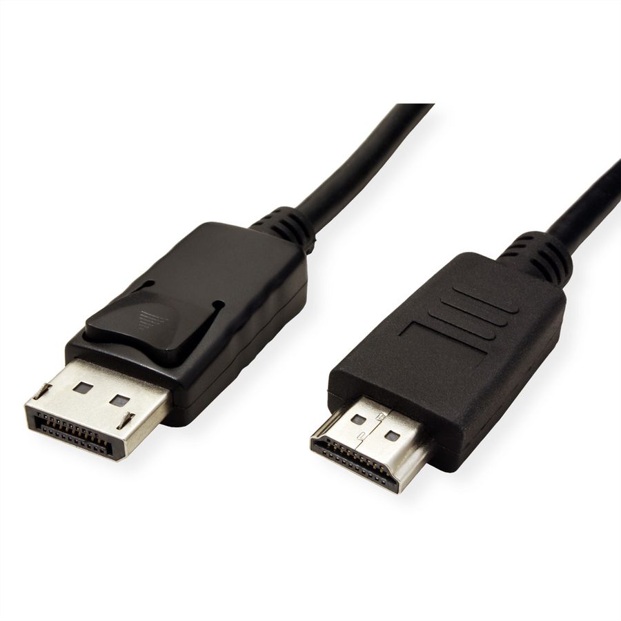 ROLINE GREEN DisplayPort Kabel DP - HDTV, ST/ST, schwarz, 2 m