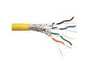 ROLINE S/FTP-(PiMF-)Kabel, Kat.8 (Class I), Massivdraht, AWG22, LSOH, 100 m