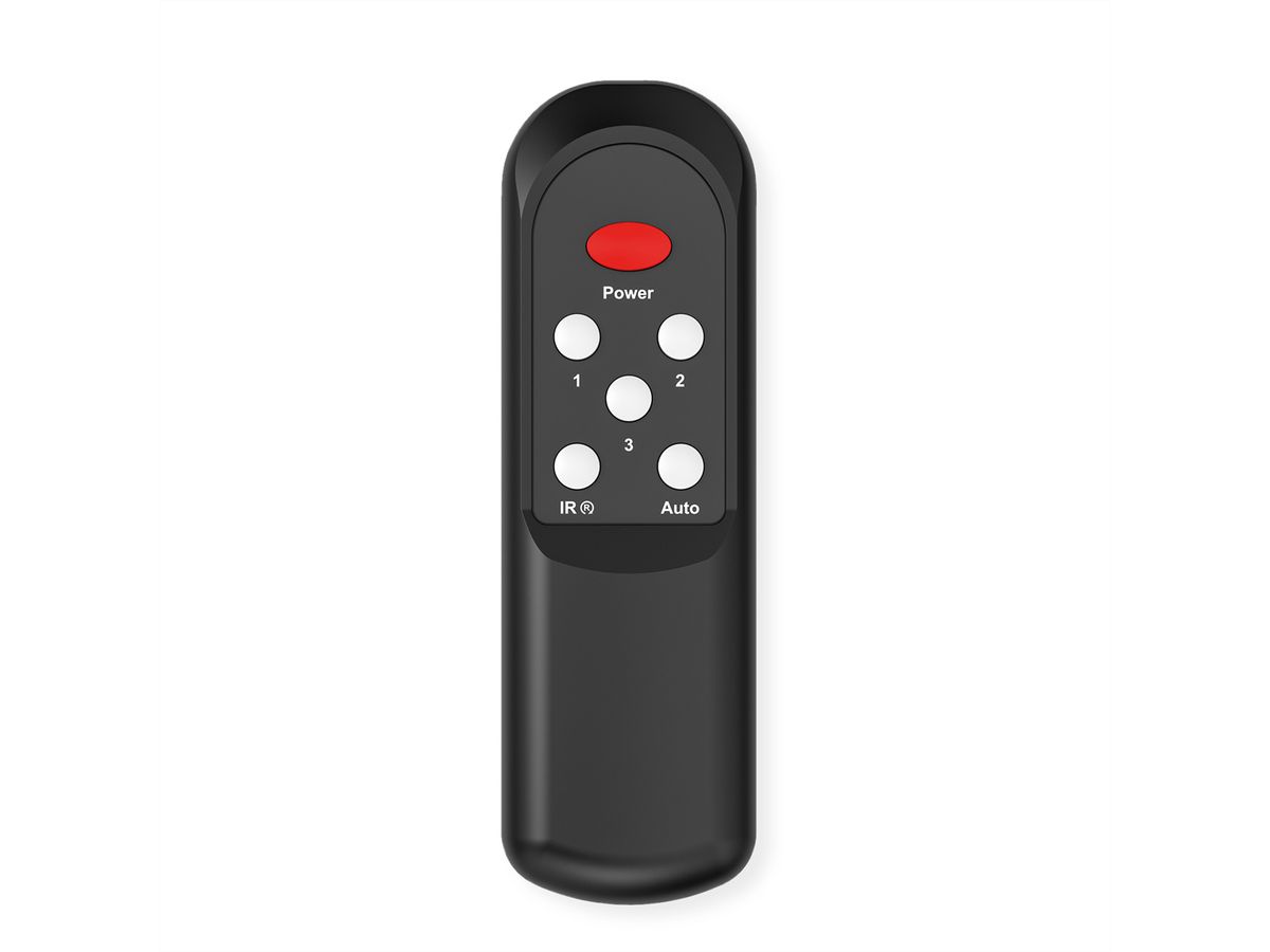 ROLINE 4K HDMI Switch, 3-fach, mit Fernbedienung