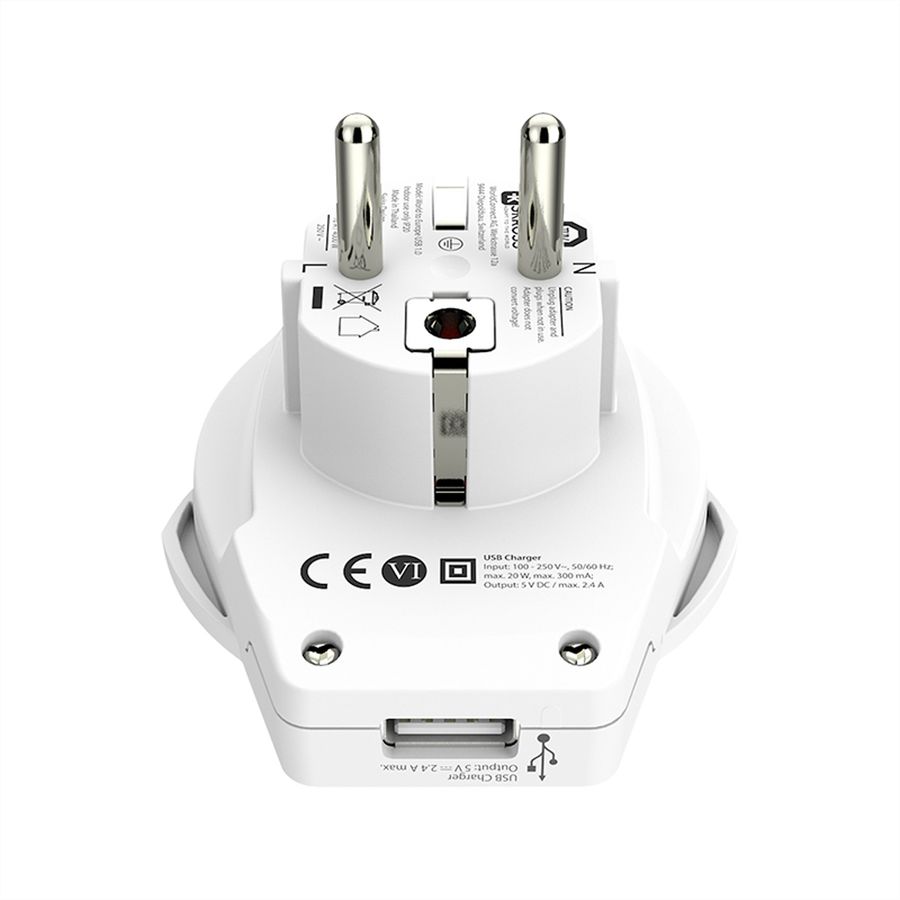 Skross World to Europe USB