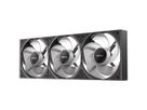 ANTEC C120 ARGB Fan Reverse PC Gehäuselüfter 120mm 3er Pack, schwarz