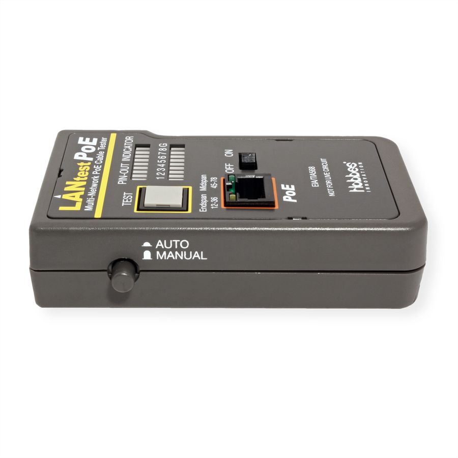 HOBBES LANtest Multinetwork PoE Kabeltester