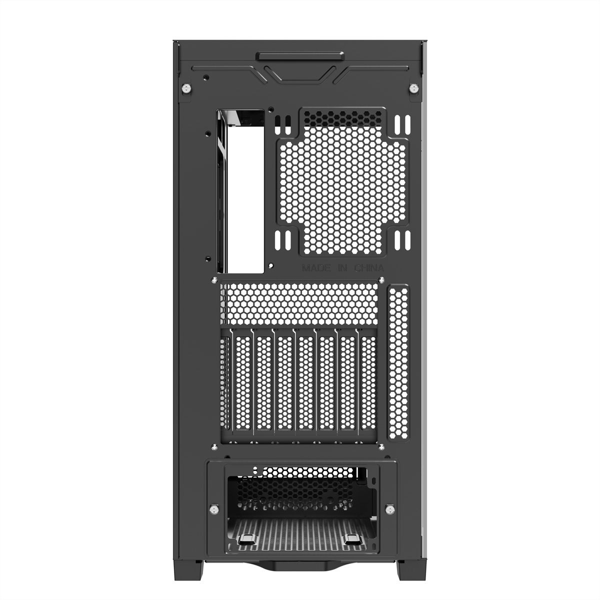 XILENCE Xilent Gleam X818.ARGB Gaming ATX PC-Gehäuse schwarz, RGB ATX Midi Tower