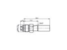 TELEGÄRTNER FME-Kabelbuchse, für RG-58C/U, crimp