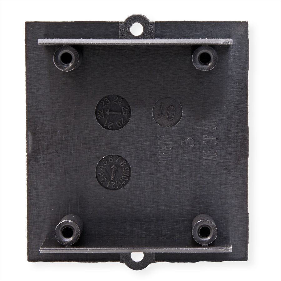BACHMANN Custom Modul Blindabdeckung mit Anschraubdome, schwarz