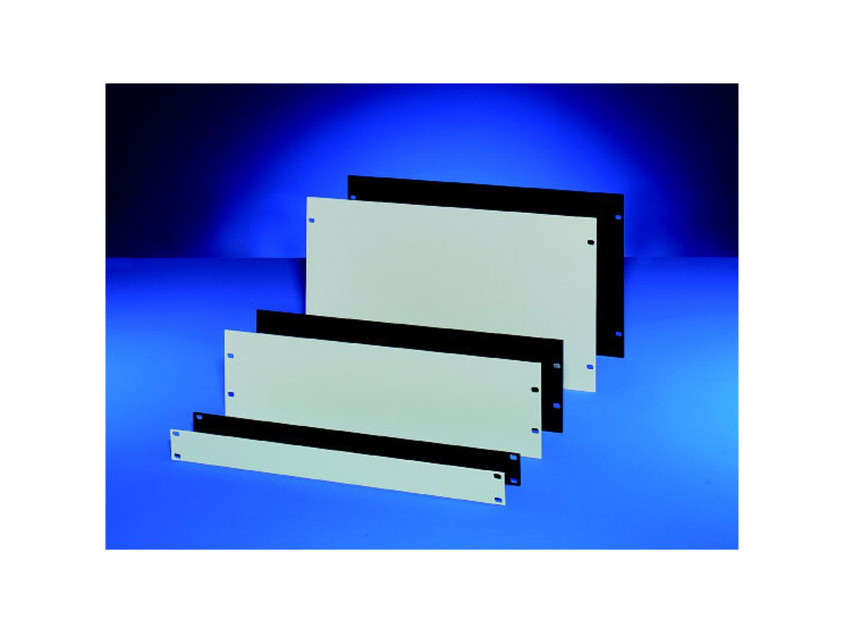 SCHROFF 19"-Frontplatte - 19" FRONTPLATTE 4HE RAL7021