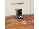 BACHMANN ELEVATOR 1xCEE7/3 USB Charger, Strom 2,0m CEE7/7
