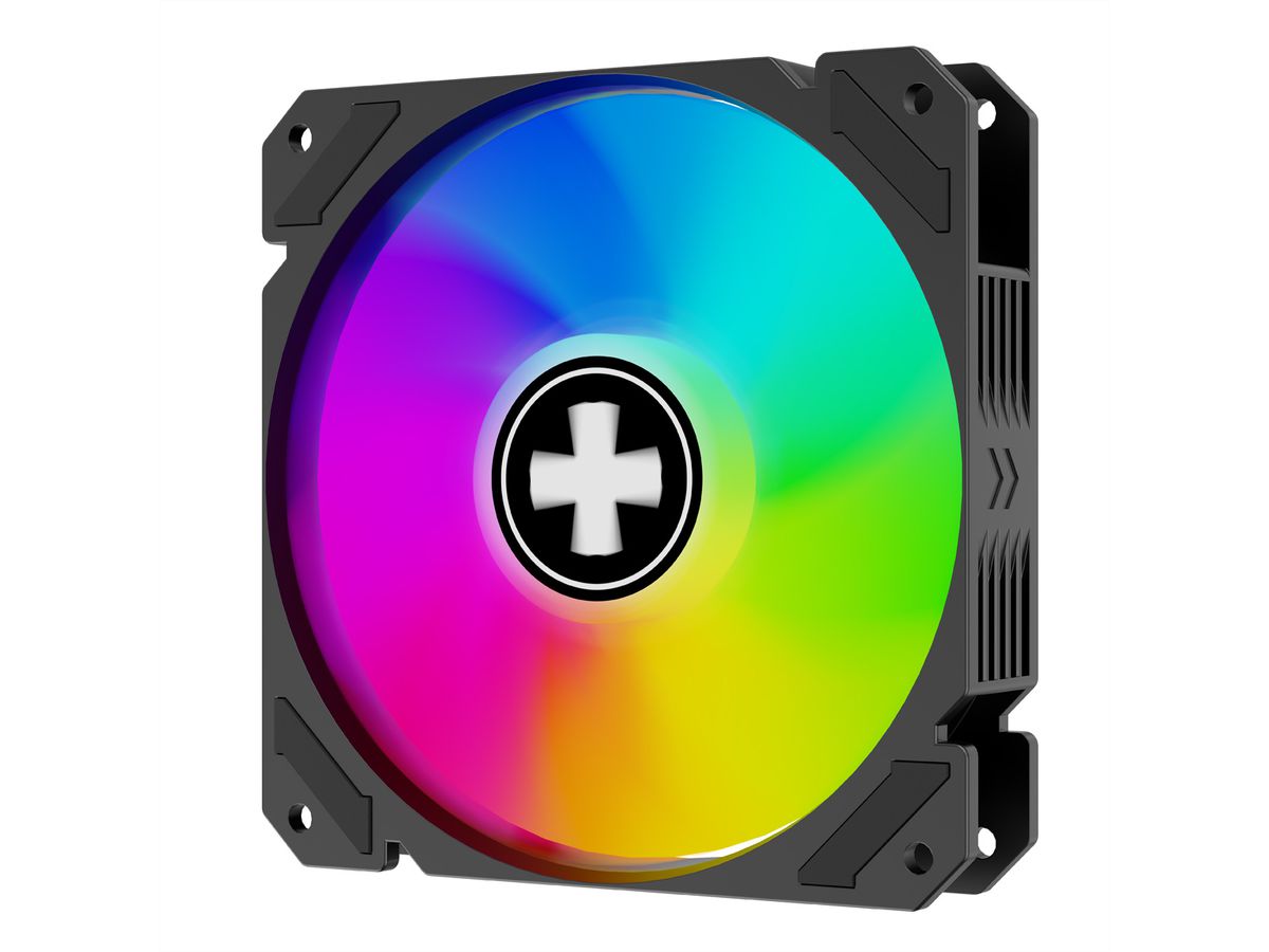 XILENCE Performance A+ REVERSE XF065, 120mm ARGB LED Lüfter schwarz