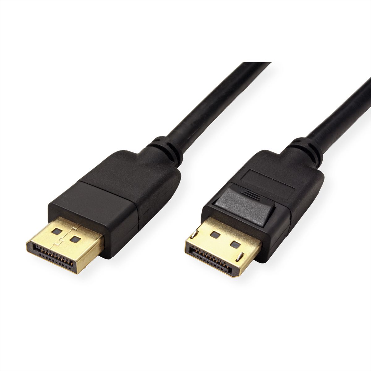 ROLINE GREEN DisplayPort Kabel, v1.4, DP ST - ST, schwarz, 2 m