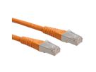 ROLINE Patchkabel Kat.6 (Class E) S/FTP (PiMF), orange, 1,5 m