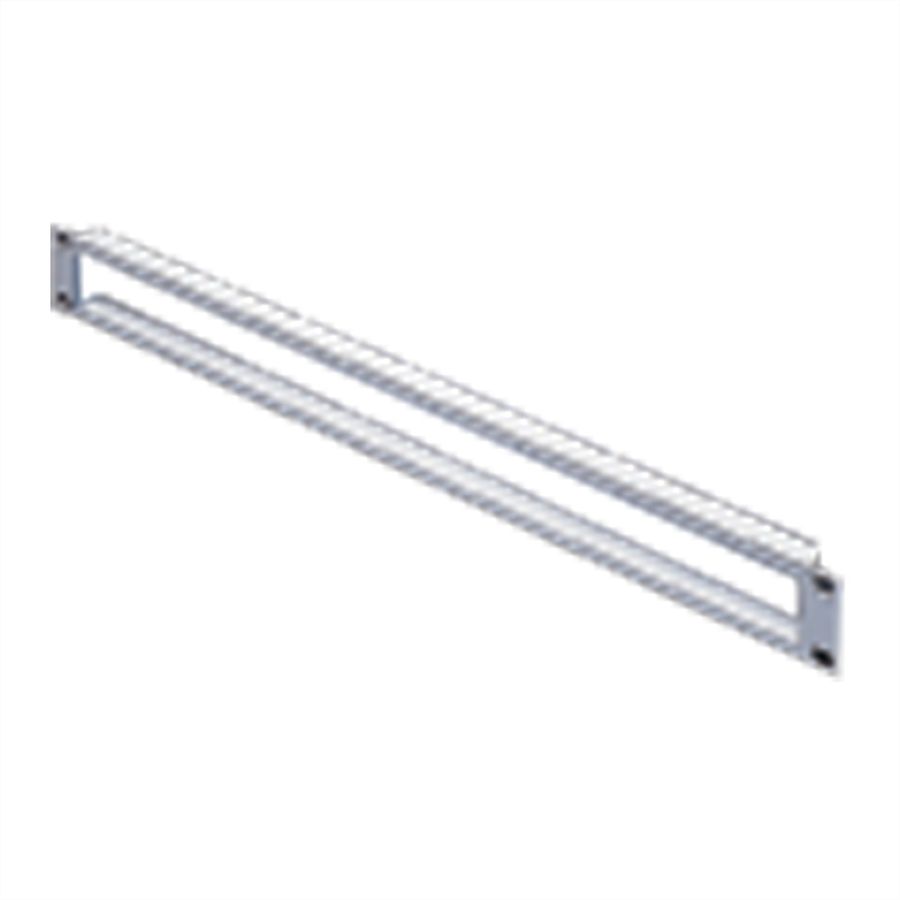 SCHROFF 19"-Kabeldurchführung - 19"PLATTE 1HE M.KAB.FHRG.(2X)