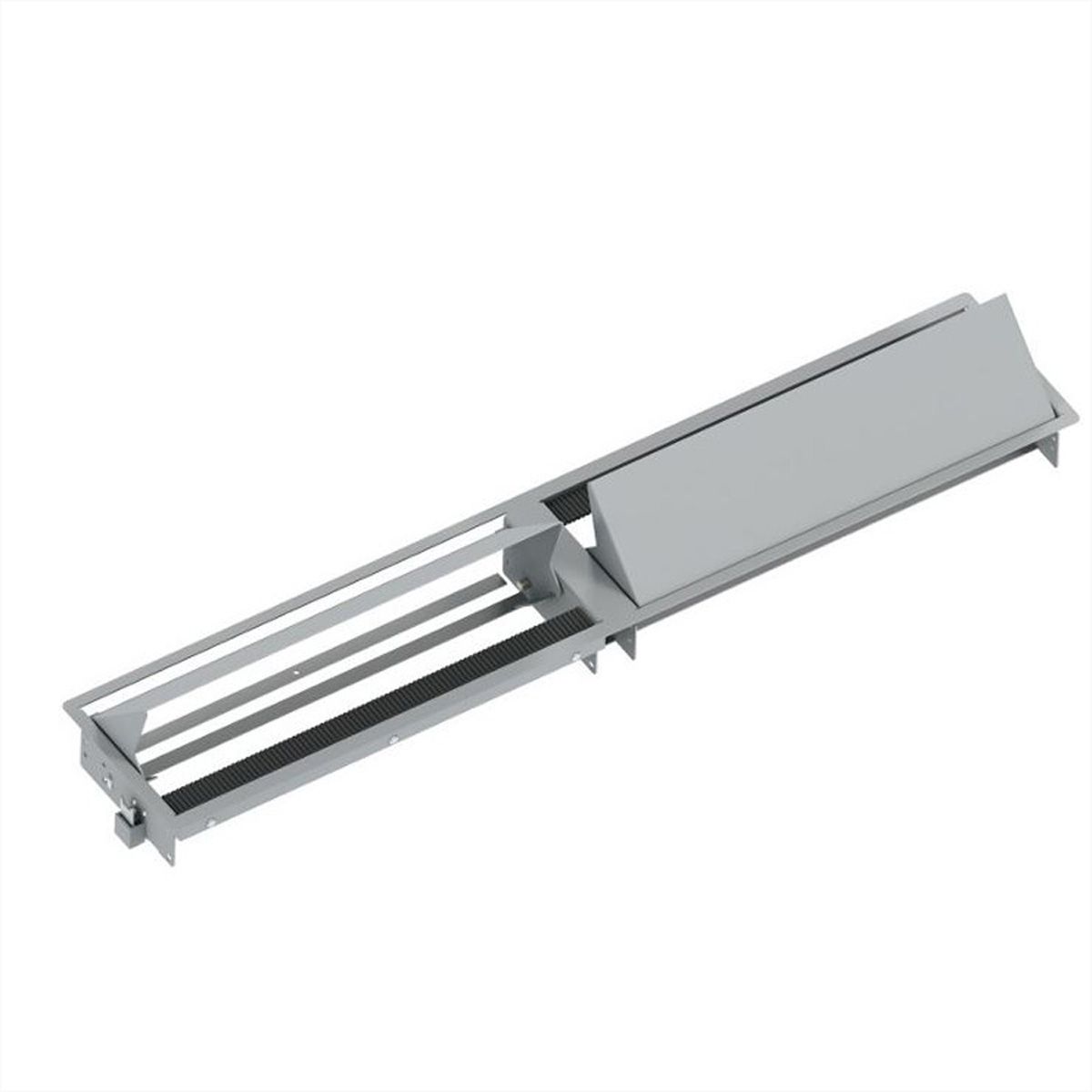 BACHMANN CONI DUO Einbaurahmen 2 x Large, grau