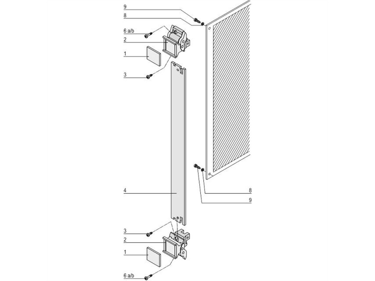 SCHROFF Steckbaugruppen mit Aushebegriff in Trapezform, Typ 2 - SBGR TR-GR 6HE 4TE
