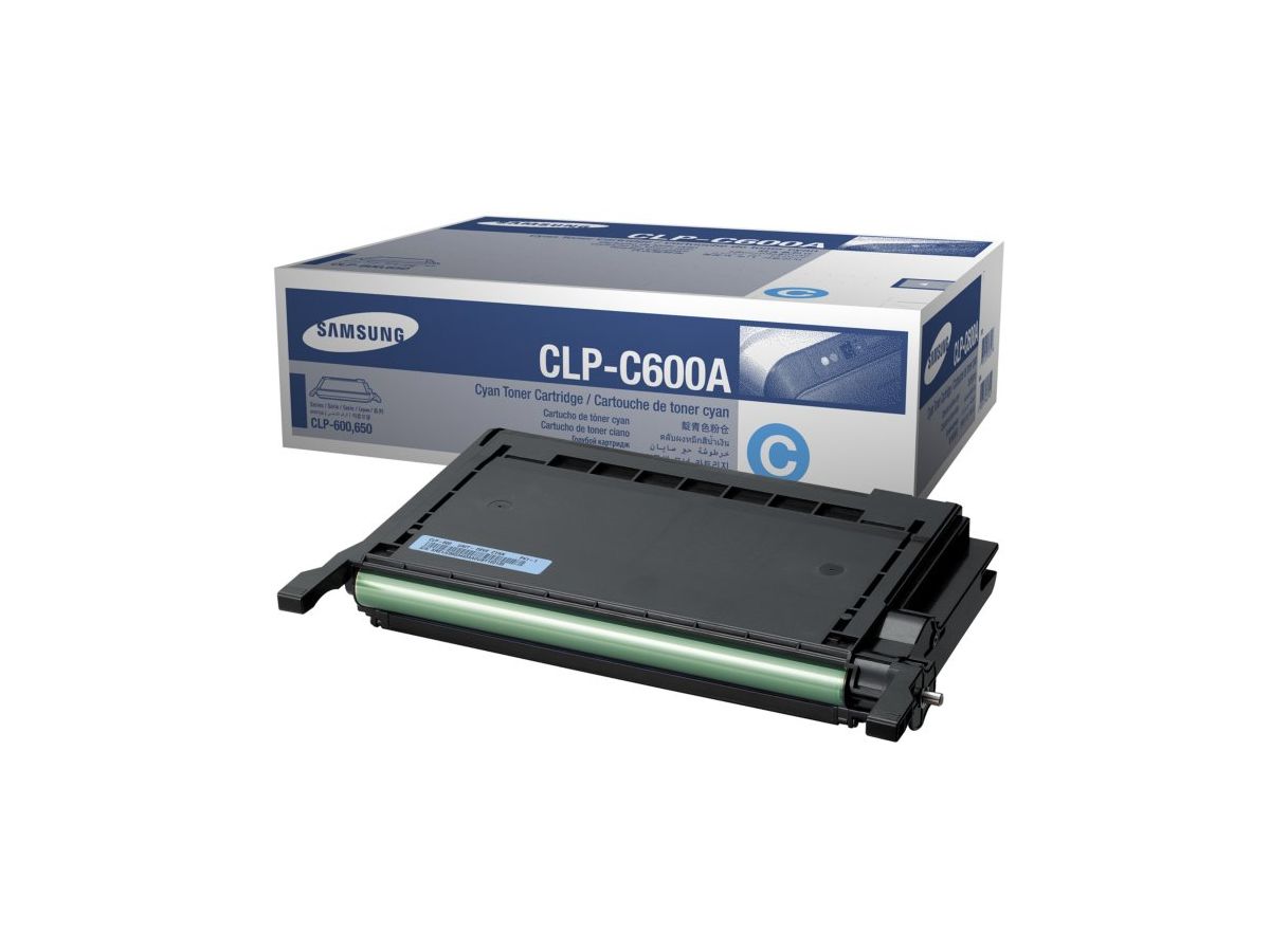 Samsung CLP-C600A Tonerkartusche Original Cyan 1 Stück(e)