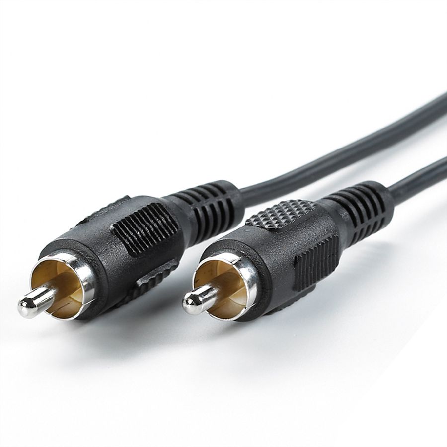 VALUE Cinch-Verbindungskabel simplex ST/ST, 2,5 m