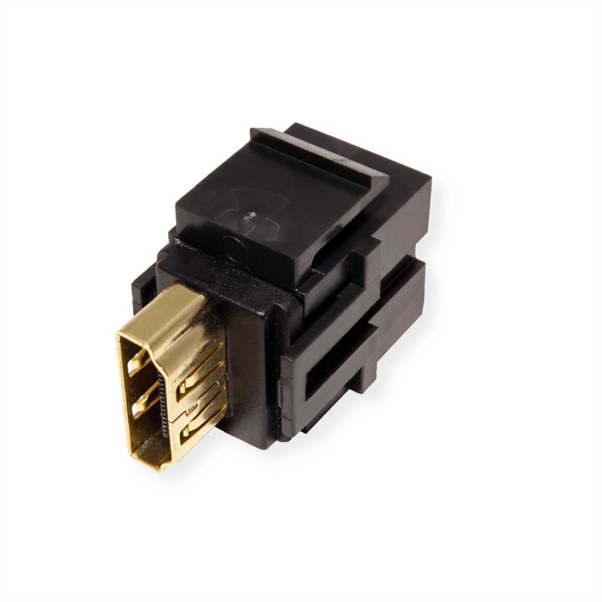 BACHMANN Keystone 4K HDMI 2.0 UHD Kupplung, Buchse-Buchse schwarz
