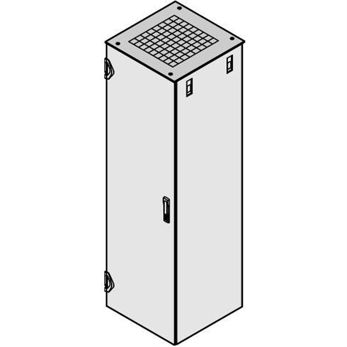 SCHROFF Flachdach, perforiert - DACH BELUF.600B 900T RAL7021
