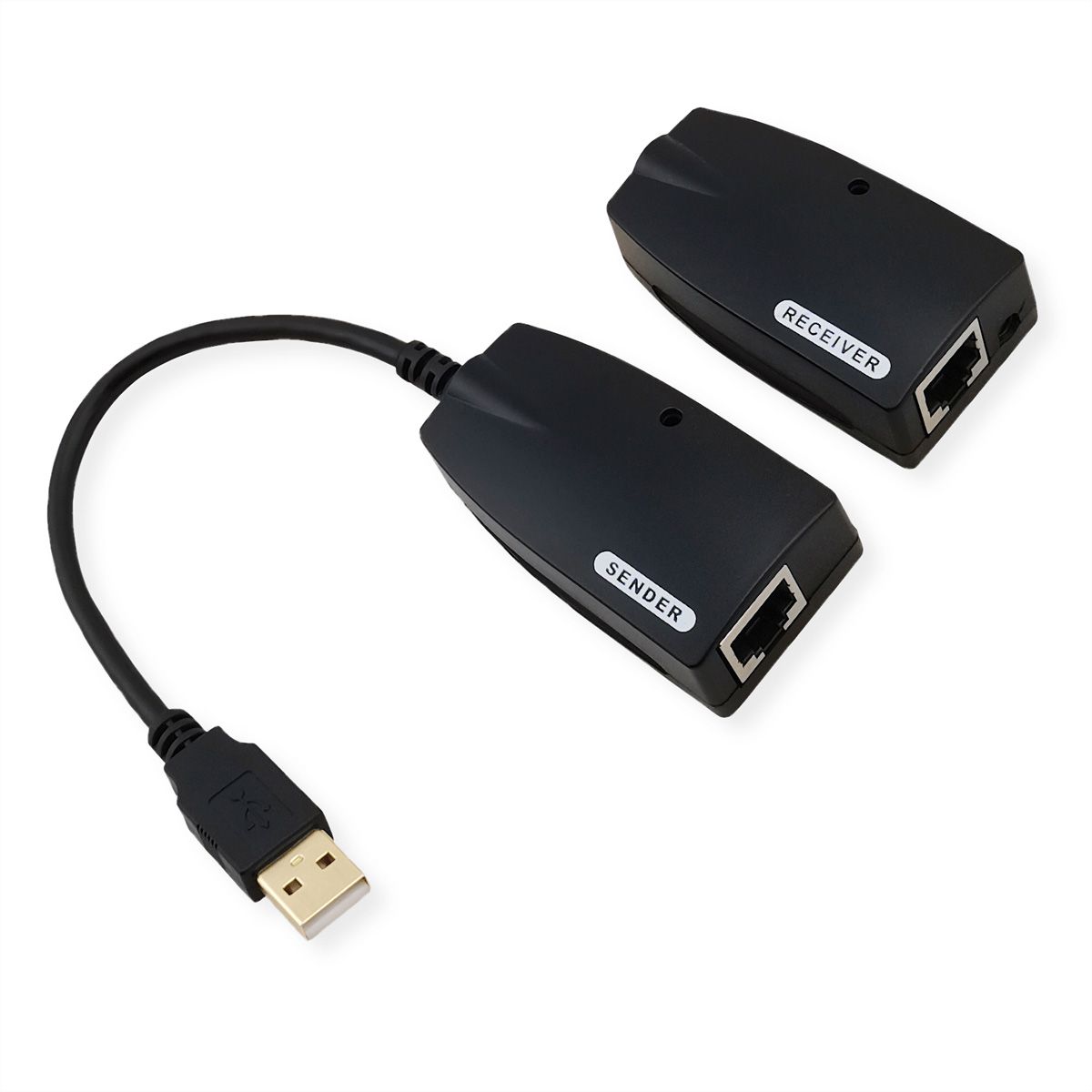 VALUE USB 2.0 Verlängerung über RJ45, max. 50m