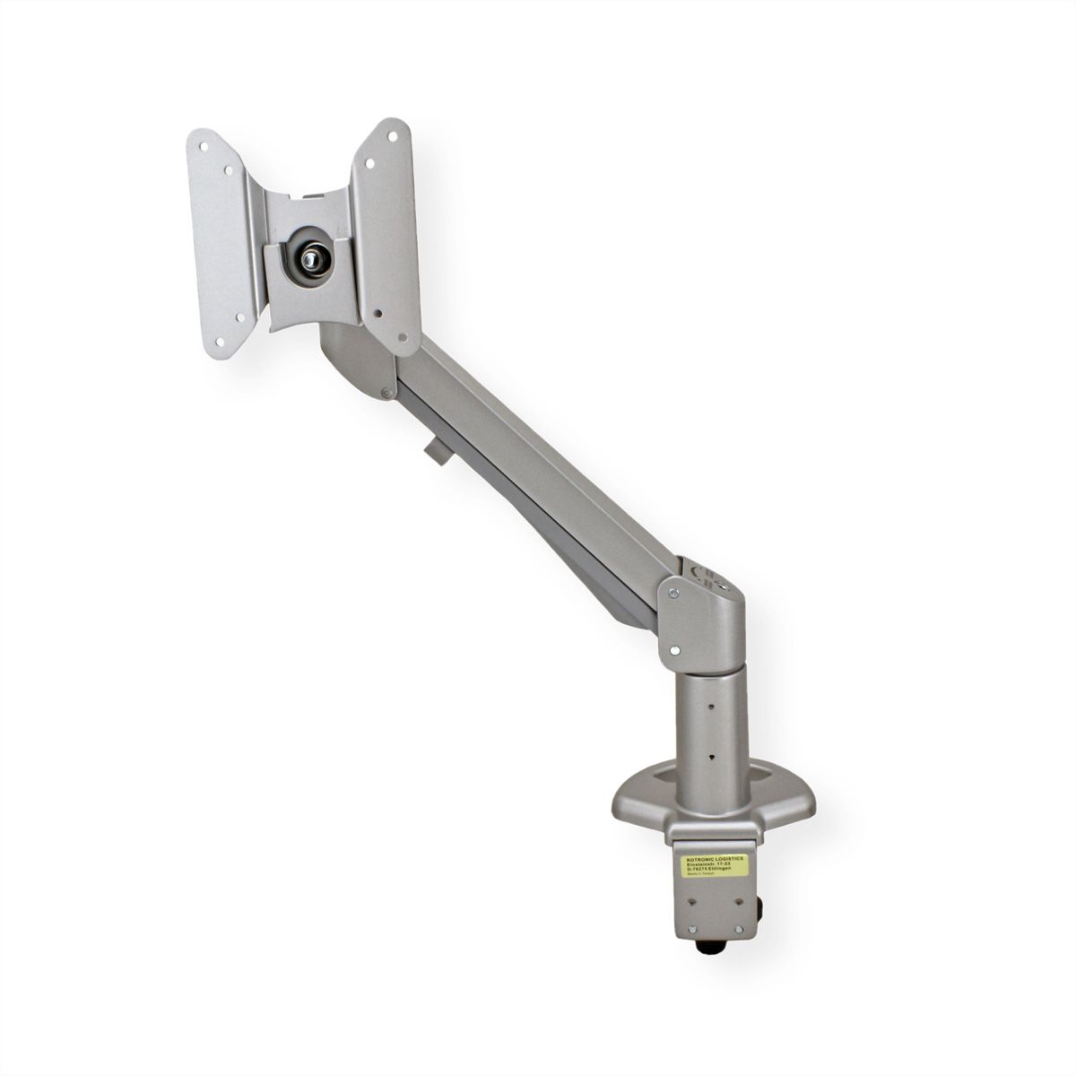 ROLINE LCD-Arm, Tischmontage, Gasfeder, 4 Gelenke, bis 8 kg