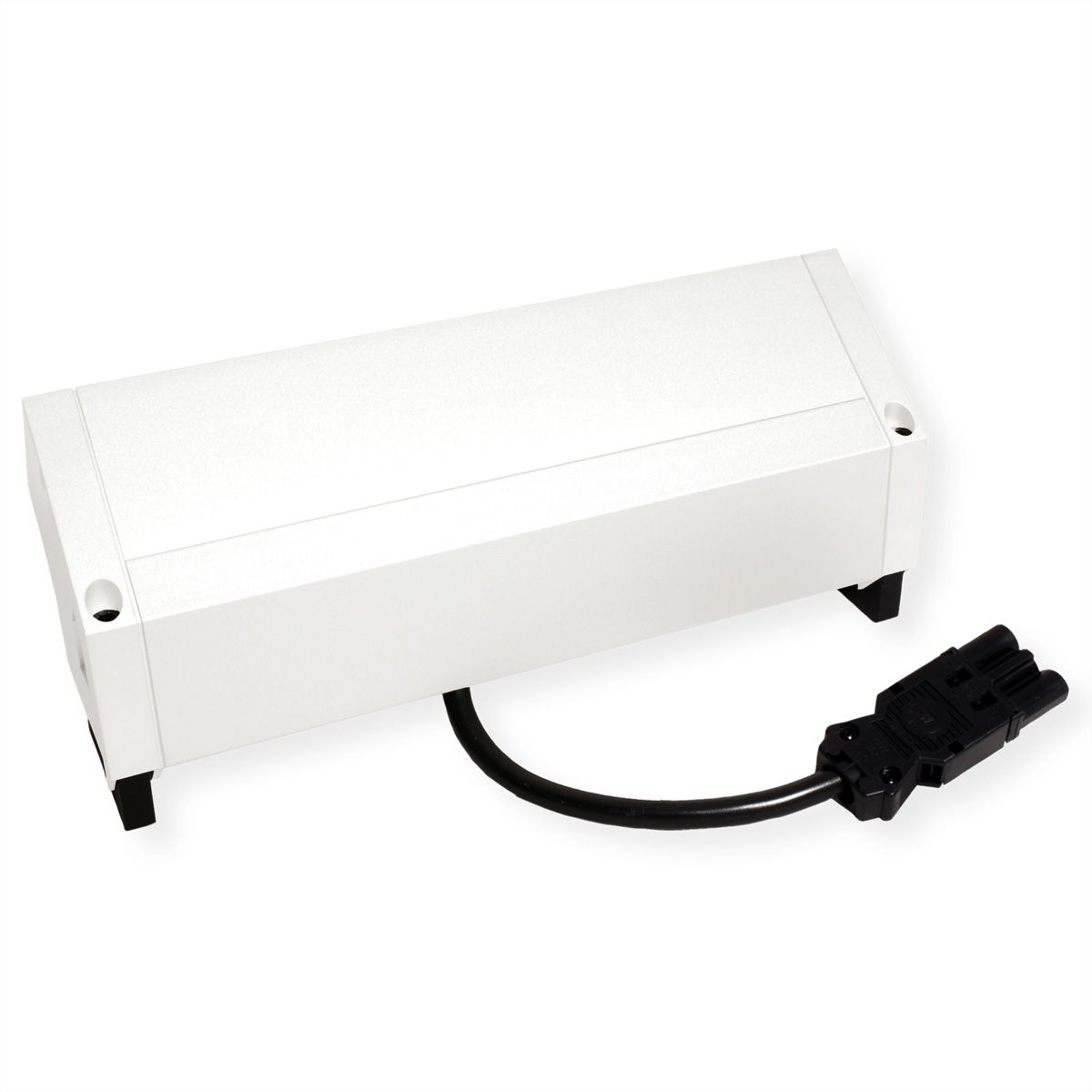 BACHMANN DESK2 2x Schutzkontakt 1x USB-Charger 1x ABD GST18, weiß