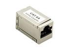 ROLINE RJ-45 Kupplung geschirmt, Cat.6A (Class EA), silberfarben