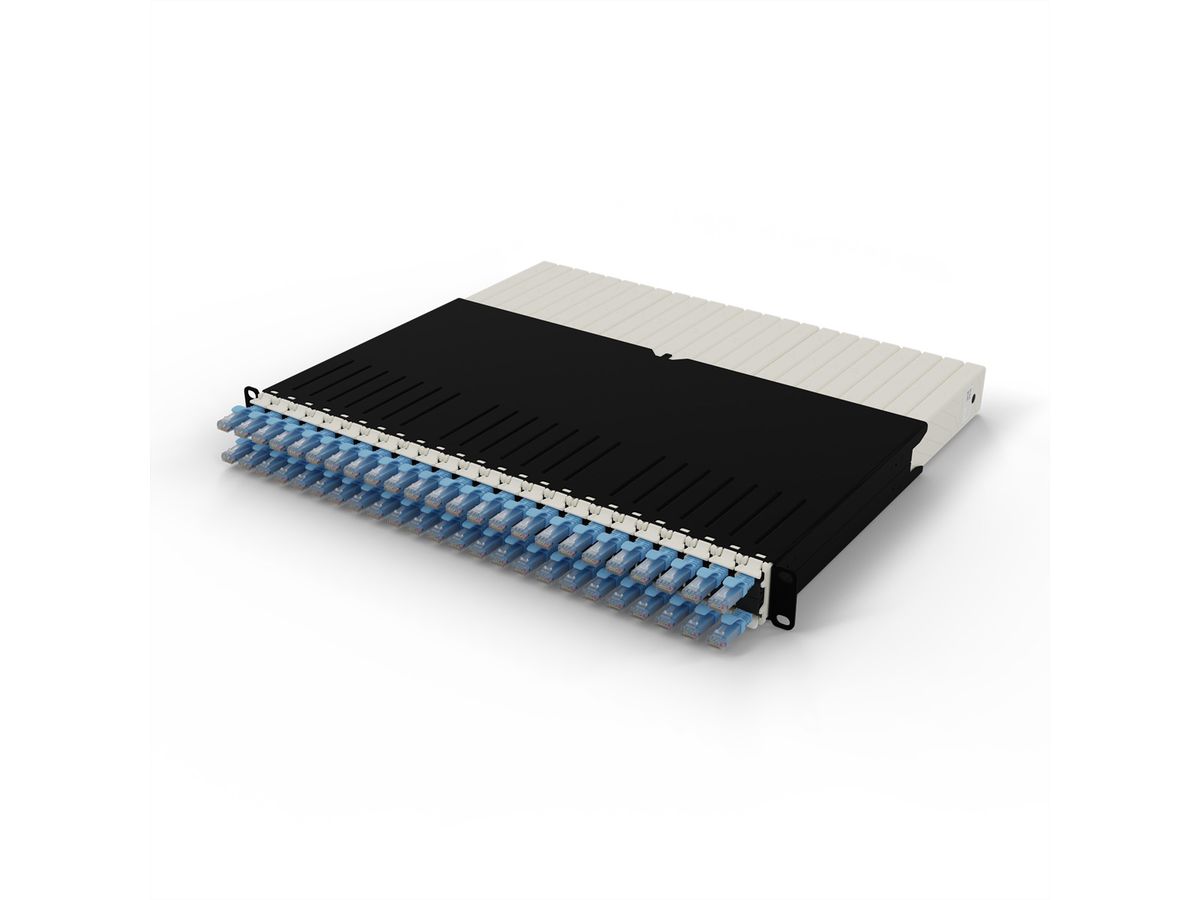 patchbox.one 8RU UTP blau Cat.6a 0,8m