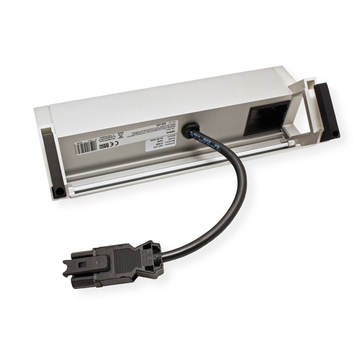 BACHMANN DESK2 2x Schutzkontakt 1x USB-Charger 1x ABD, GST18 Inox