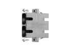 TELEGÄRTNER SC Duplex Kupplung, Single- u. Multimode, Keramikhülse, Metallgehäuse
