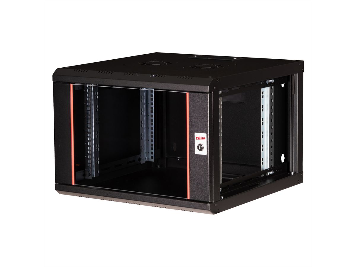 ROLINE 19-Zoll Wandgehäuse Pro 7 HE, 600x600 BxT schwarz