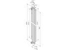 SCHROFF AdvancedTCA-Frontplatten - FRONTPL.8HE 6TE VA PS ATCA
