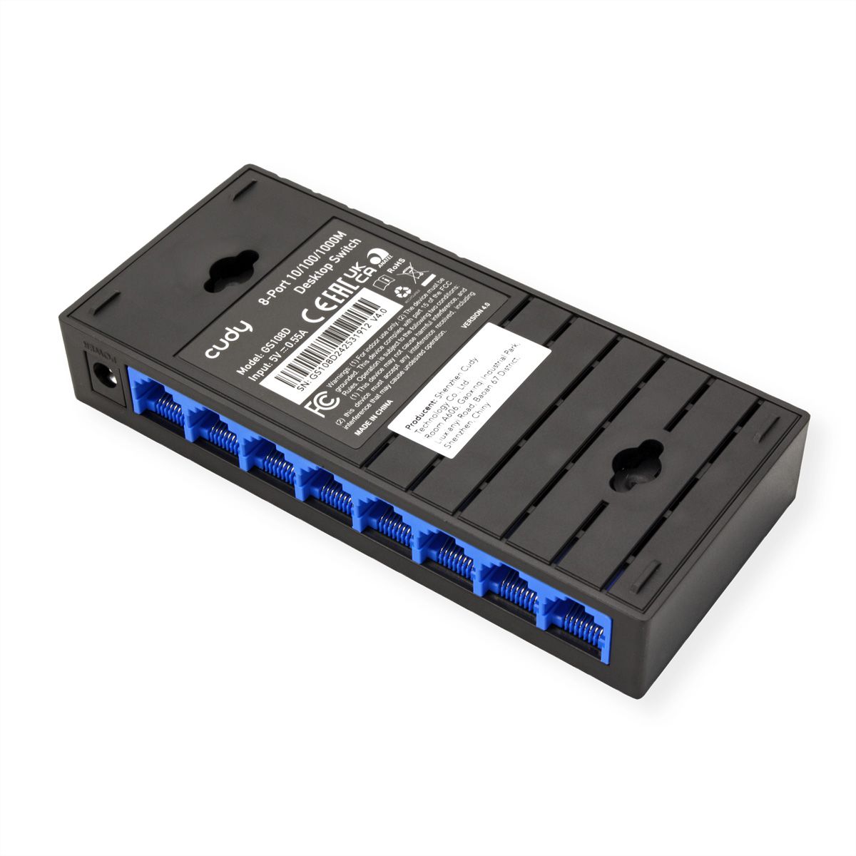 CUDY GS108D 8-Port Gigabit Switch