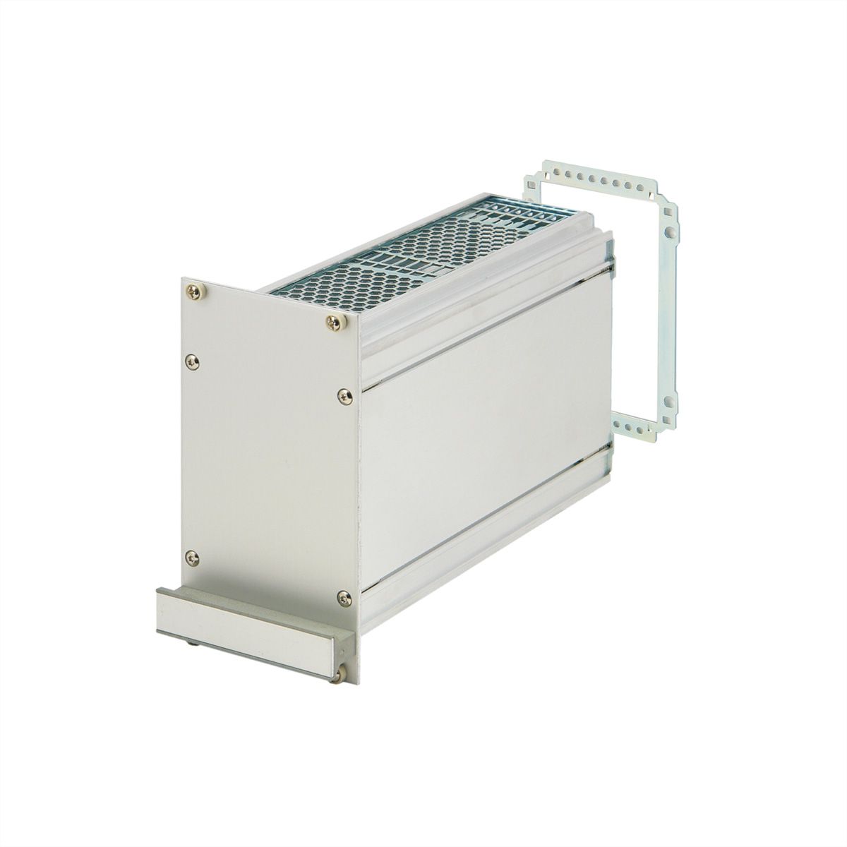SCHROFF Kassetten PRO 3 HE-Bausätze, Frontplatte ungeschirmt - KAS S2 FS 3HE 28TE 227T