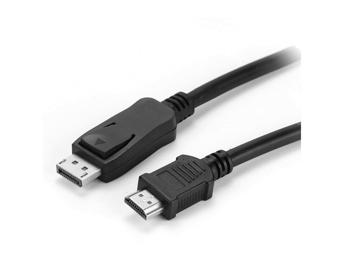 VALUE DisplayPort Kabel DP - HDTV, ST/ST, schwarz, 10 m