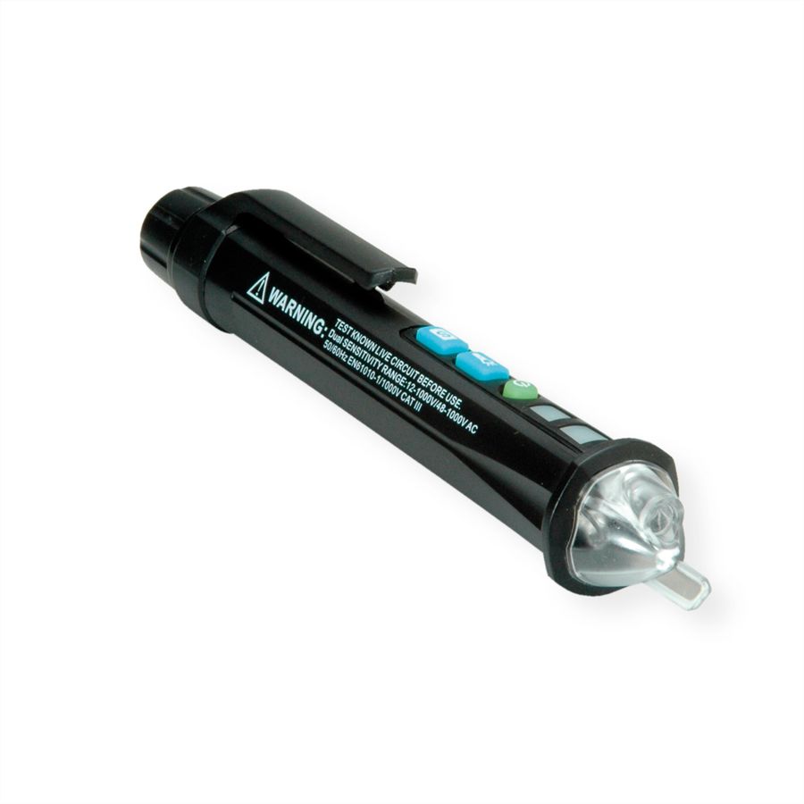 VALUE Berührungsloser Spannungsprüfer mit Taschenlampe