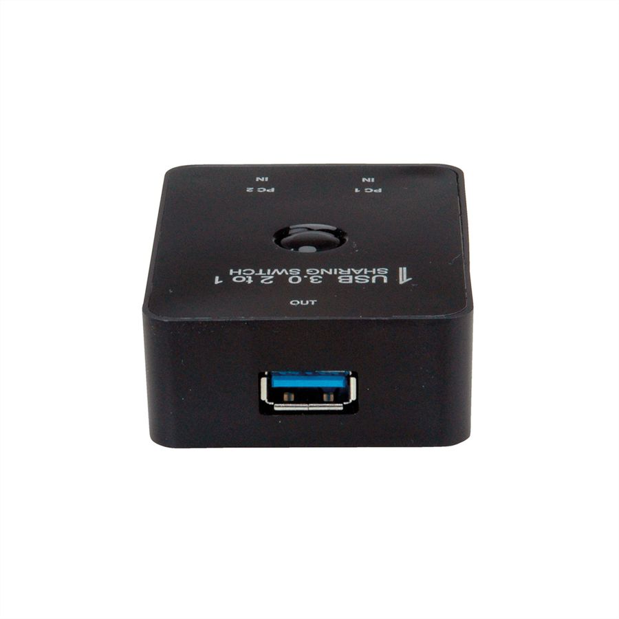 VALUE Manueller USB 3.2 Gen 1 Switch, 2 Ports