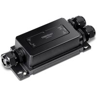 TRENDnet TI-BEP200 Outdoor PoE+ Extender, 2-Port Industrial Gigabit Aktiv/Passiv