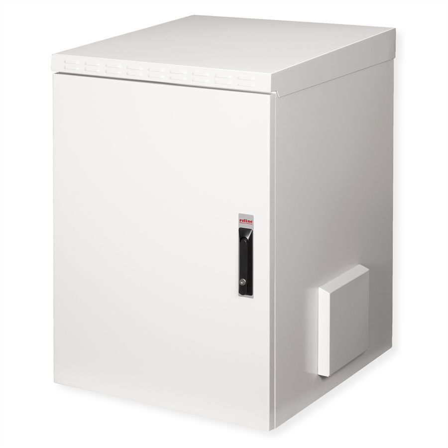 ROLINE 19-Zoll Wandgehäuse Pro 16 HE, 600x600 BxT IP55 outdoor grau