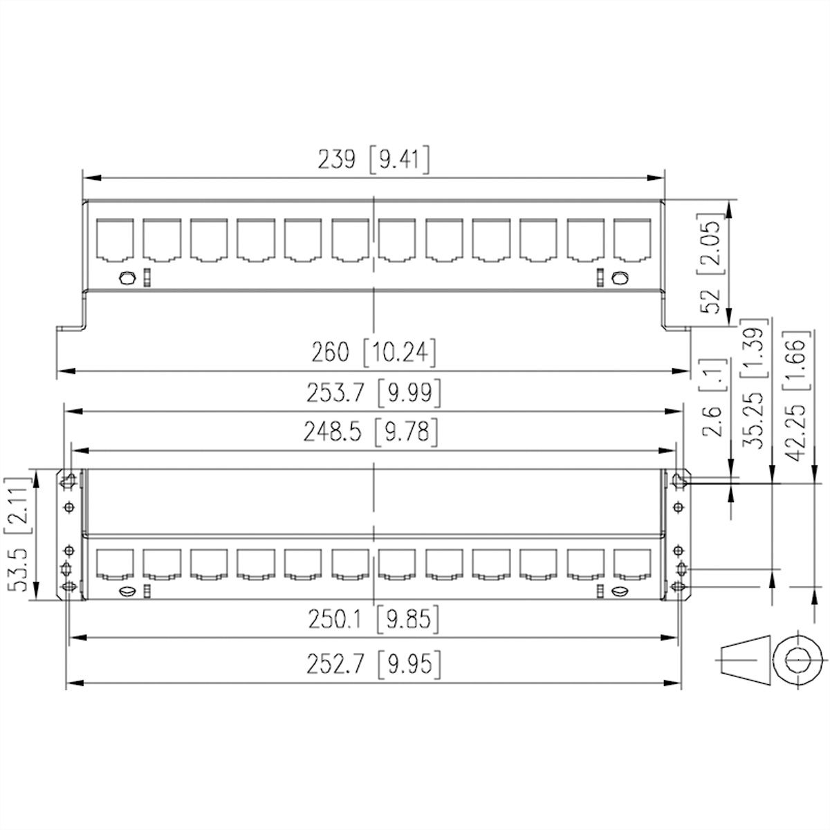 METZ CONNECT SmartConnectPP 12Port MC-Modul