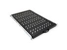 VALUE 19"-Fachboden ausziehbar, 420 x 700 mm, 25kg Traglast