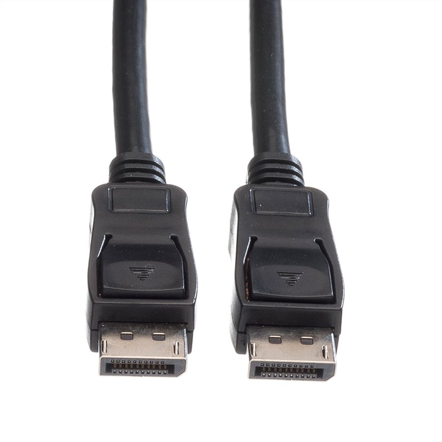 VALUE DisplayPort Kabel, DP ST - ST, schwarz, 3 m