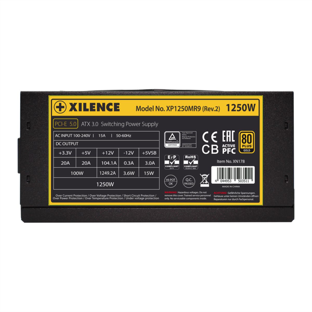XILENCE XP1250MR9.2 Performance X+ 1250W ATX 3.0