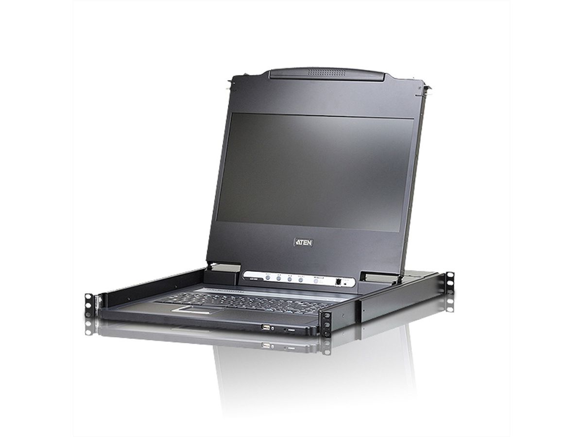 ATEN CL6700MW KVM-Konsole, LCD, DVI, HDMI Full HD, FR-Layout