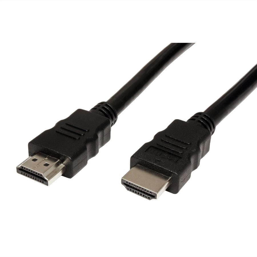 VALUE 4K HDMI Ultra HD Kabel mit Ethernet, ST/ST, schwarz, 1 m