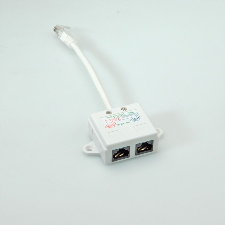VALUE T-Adapter Cat.5e (Class D), UTP