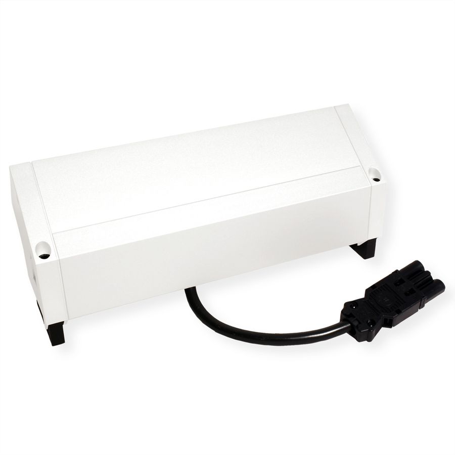 BACHMANN DESK2 2x Schutzkontakt 1x USB-Charger 1x ABD GST18, weiß