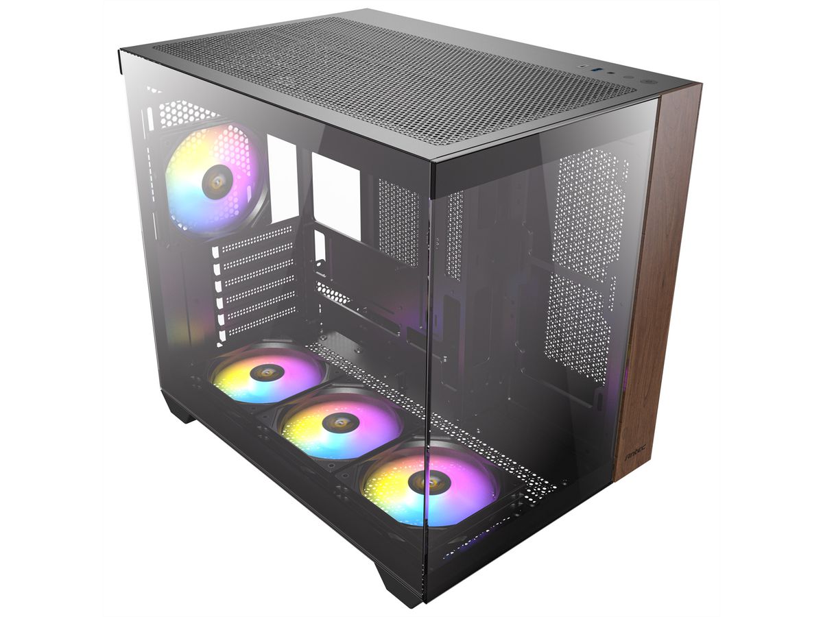 ANTEC CX800 ARGB_B PC Gehäuse Midi Tower Wood ATX