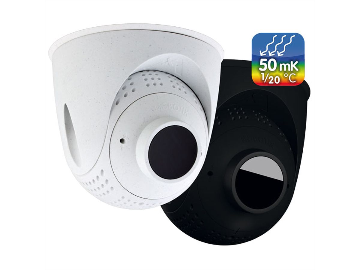 MOBOTIX PTMount-Thermal für DualFlex S1x mit Objektiv B119 (31°x23°) schwarz