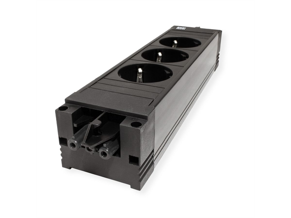 BACHMANN STEP BASE 3xCEE7/3 GST18, schwarz