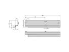 SCHROFF Gleitschiene, 40 kg - GLEITSCHIENEN 300T 40KG(1PA)